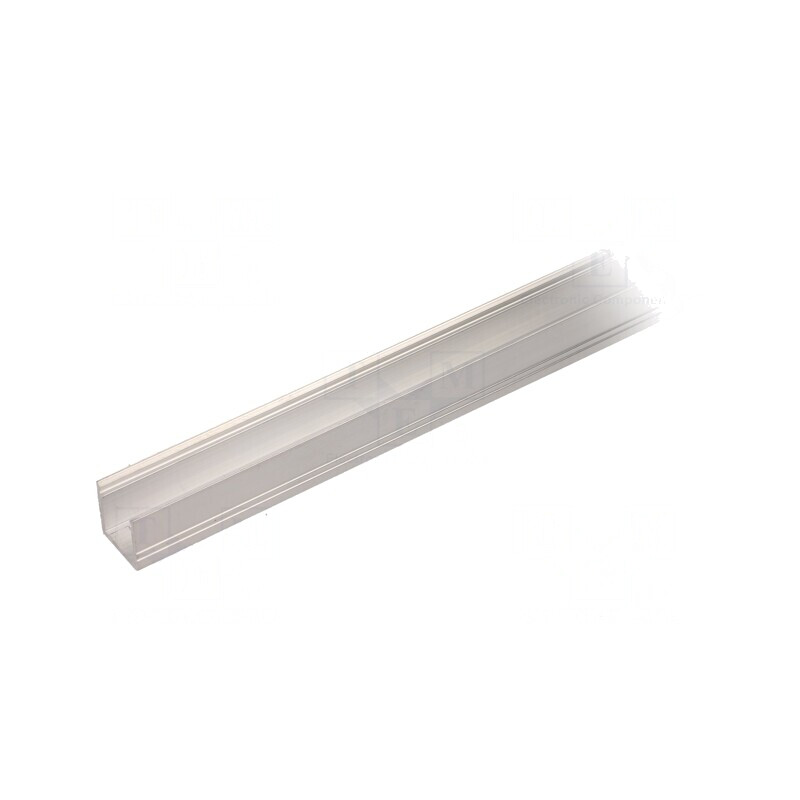 Profil Aluminiu SMART10 pentru Module LED Natural 2m | Electronic-mag.ro | Componente Electronice