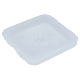 Container individual polipropilenă 133x133x13mm | Electronic-mag.ro | Componente Electronice
