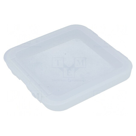 Container individual polipropilenă 133x133x13mm | Electronic-mag.ro | Componente Electronice
