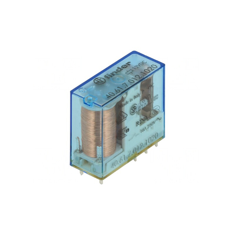 Releu Electromagnetic 12VDC Miniaturale PCB Soclu | Electronic-mag.ro | Componente Electronice