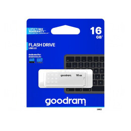 Pendrive USB 2.0 16GB Alb | Electronic-mag.ro | Componente Electronice