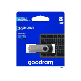 Stick USB 2.0 8GB Negru | Electronic-mag.ro | Componente Electronice