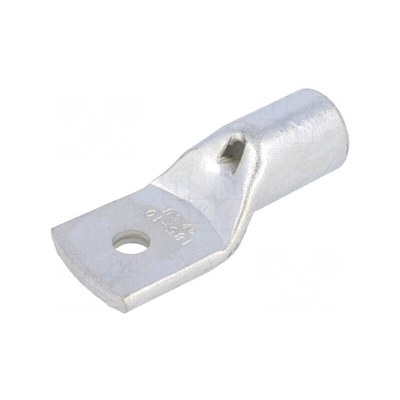 Vârf Inelar Tubular M10 185mm2 Crimpat Pe Cablu Cositorit | Electronic-mag.ro | Componente Electronice