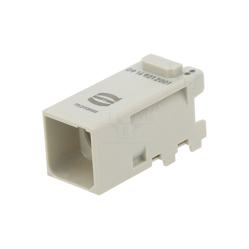 Conector HDC Han-Modular Domino 1PIN 1Modul | Electronic-mag.ro | Componente Electronice
