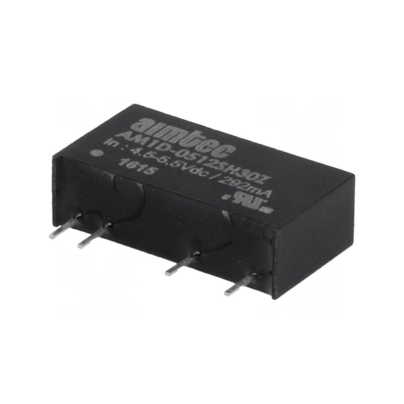 Convertor DC/DC 1W 5V la 12V 83mA SIP7 | Electronic-mag.ro | Componente Electronice