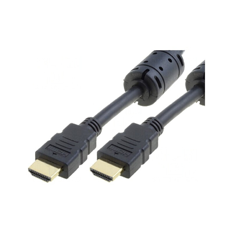 Cablu HDMI 1.4 Negru 3m | Electronic-mag.ro | Componente Electronice