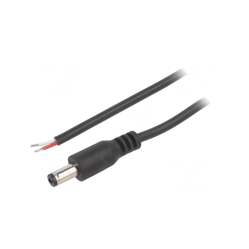 Cablu Alimentare 2x0,5mm2 DC 5,5/2,1 Mufă Drept Negru 2m | Electronic-mag.ro | Componente Electronice Cablu Alimentare 2x0,5mm2 DC 5,5/2,1 Mufă Drept Negru 2m | Electronic-mag.ro | Componente Electronice