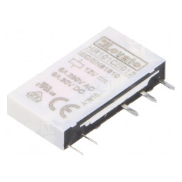Releu Electromagnetic SPDT 12VDC 6A 250VAC cu Soclu | Electronic-mag.ro | Componente Electronice