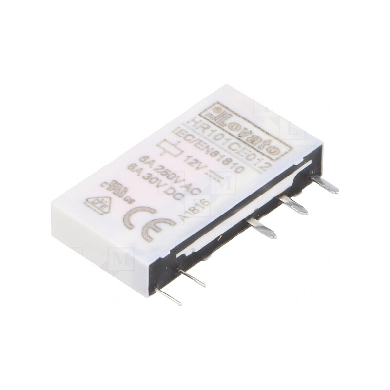 Releu Electromagnetic SPDT 12VDC 6A 250VAC cu Soclu | Electronic-mag.ro | Componente Electronice