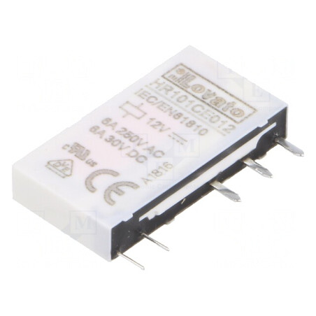 Releu Electromagnetic SPDT 12VDC 6A 250VAC cu Soclu | Electronic-mag.ro | Componente Electronice
