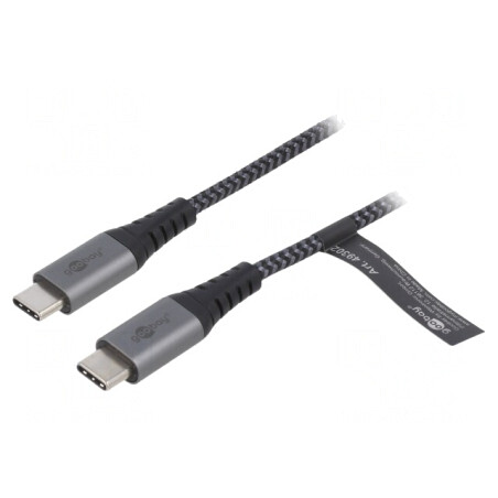 Cablu USB-C 2.0 Textil 1m 480Mbps | Electronic-mag.ro | Componente Electronice