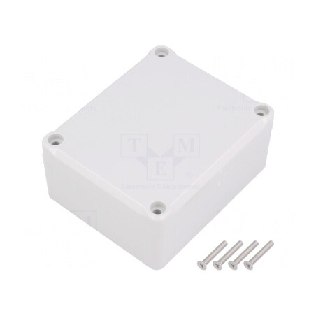 Carcasă Universală cu Bucșă din Alamă 74x89x41 mm | Electronic-mag.ro | Componente Electronice