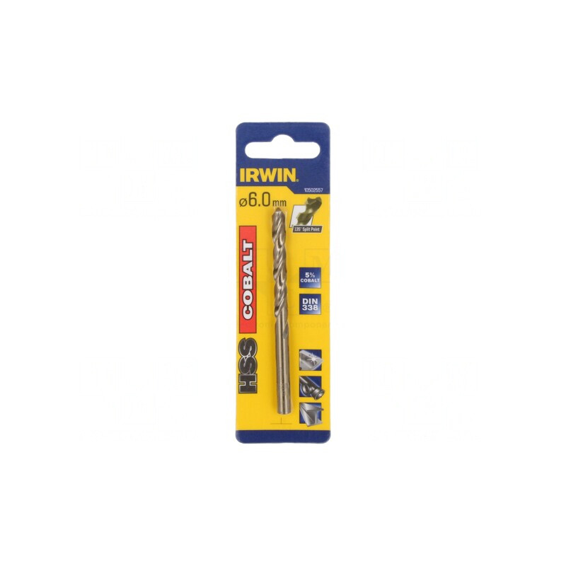 Burghiu Metal 6mm HSS-Co 93mm | Electronic-mag.ro | Componente Electronice
