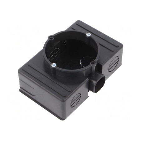 Cutie de Conexiuni în Perete 35mm Polipropilenă | Electronic-mag.ro | Componente Electronice