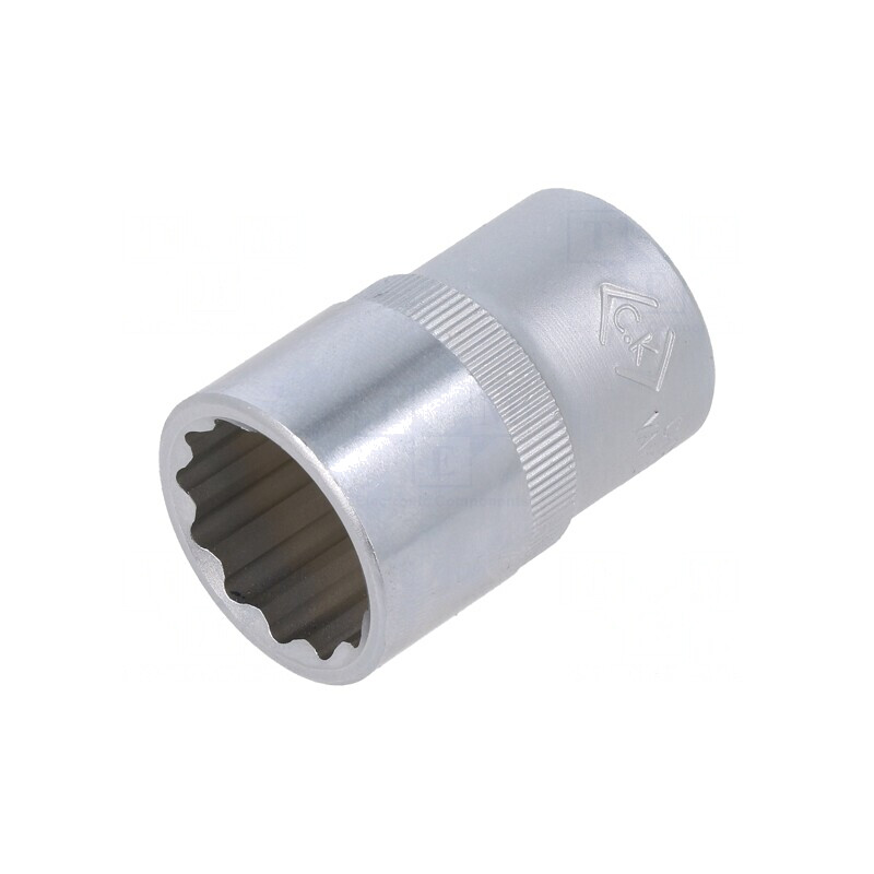 Tubulară 12 Puncte 1/2" Oțel Crom-Vanadium 18mm | Electronic-mag.ro | Componente Electronice