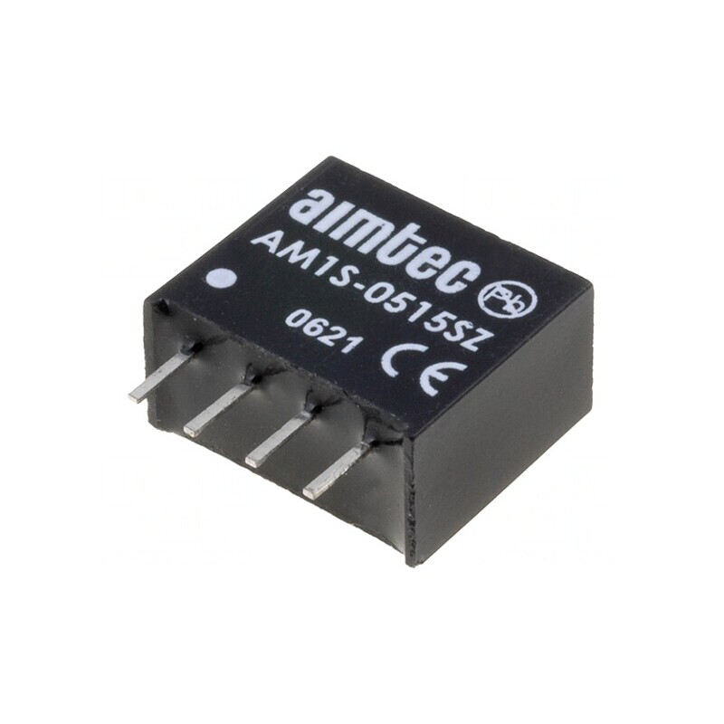 Convertor DC/DC 1W 4.5-5.5V la 15V 67mA SIP4 | Electronic-mag.ro | Componente Electronice