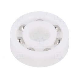 Lagăr cu bile 10x26x8mm Colivie poliamidă | Electronic-mag.ro | Componente Electronice