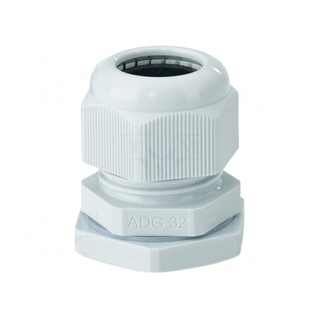 Garnitură Etanșare M32 IP66 Gri Poliamidă | Electronic-mag.ro | Componente Electronice
