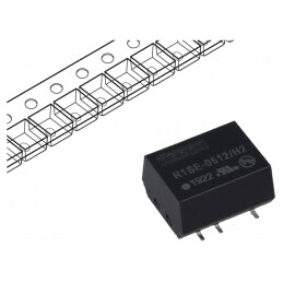 Convertor DC/DC 1W 5V la 12V SMD | Electronic-mag.ro | Componente Electronice