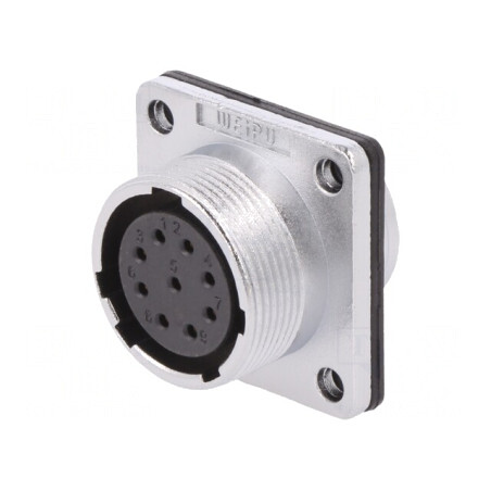 Soclu WS Mamă 9 Pin Montare Panou | Electronic-mag.ro | Componente Electronice