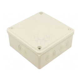 Cutie de Conexiuni 125x125x50mm pentru Perete | Electronic-mag.ro | Componente Electronice