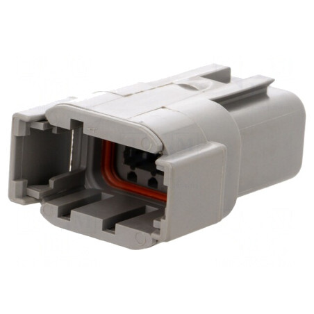 Conector DTM 8-Pin Gri IP68 | Electronic-mag.ro | Componente Electronice