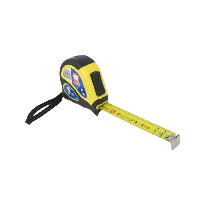 Ruletă de măsură 5m 19mm ABS Elastolan | Electronic-mag.ro | Componente Electronice