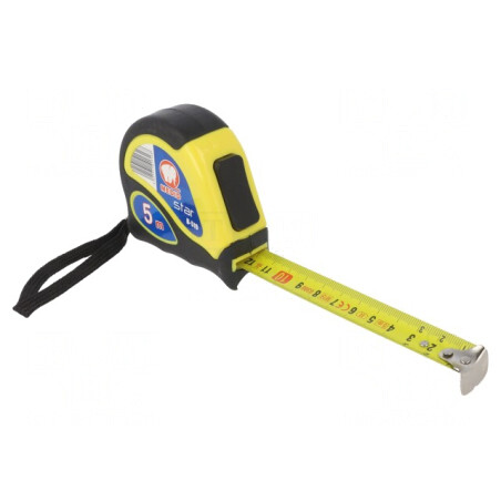 Ruletă de măsură 5m 19mm ABS Elastolan | Electronic-mag.ro | Componente Electronice
