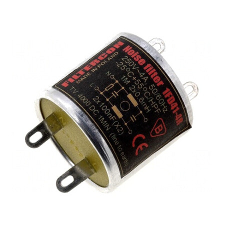 Filtru Anti-Interferențe Alimentare 100nF 0,5mH | Electronic-mag.ro | Componente Electronice