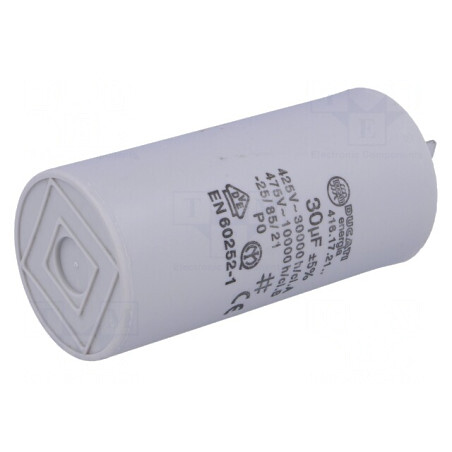 Condensator Motor 30uF 475VAC | Electronic-mag.ro | Componente Electronice