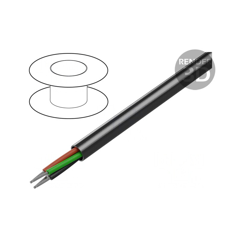 Cablu Electric 4x20AWG PVC Crom 305m | Electronic-mag.ro | Componente Electronice