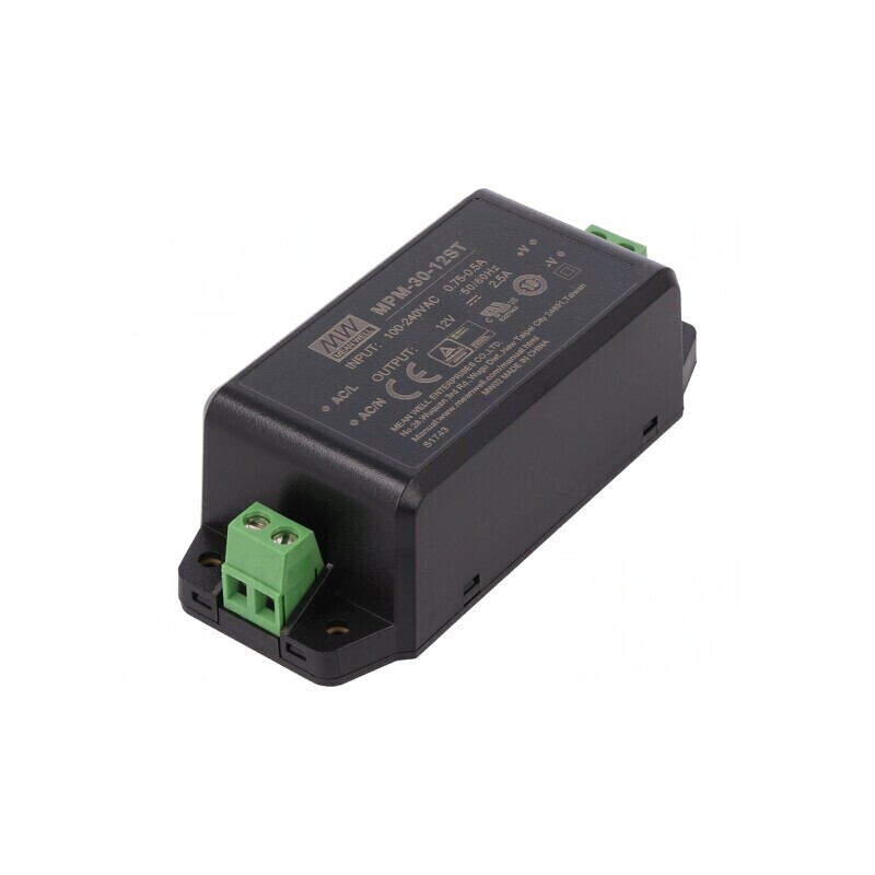 Alimentator Modular Încastrabil 30W 12V 2.5A | Electronic-mag.ro | Componente Electronice