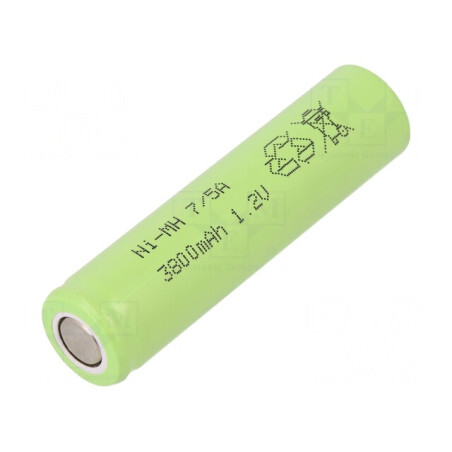 Baterie Ni-MH 1.2V 3800mAh Ø16.6x66.2mm | Electronic-mag.ro | Componente Electronice
