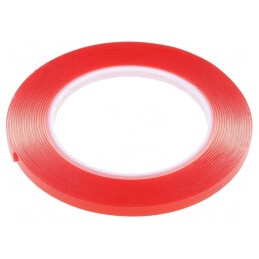 Bandă dublă adezivă acrilică 6mm x 5m | Electronic-mag.ro | Componente Electronice