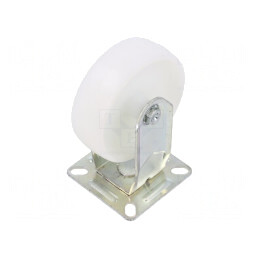 Roată de transport rigidă 75mm 60kg | Electronic-mag.ro | Componente Electronice