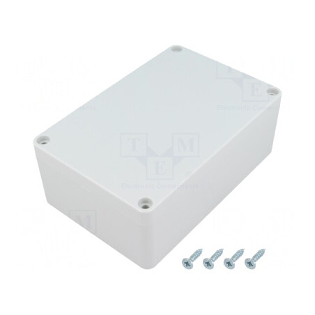 Carcasă Universală ABS Gri IP65 90x135x50mm | Electronic-mag.ro | Componente Electronice