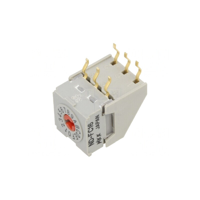 Întrerupător Codificare 16 THT 80mΩ ND | Electronic-mag.ro | Componente Electronice