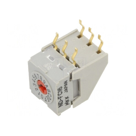 Întrerupător Codificare 16 THT 80mΩ ND | Electronic-mag.ro | Componente Electronice