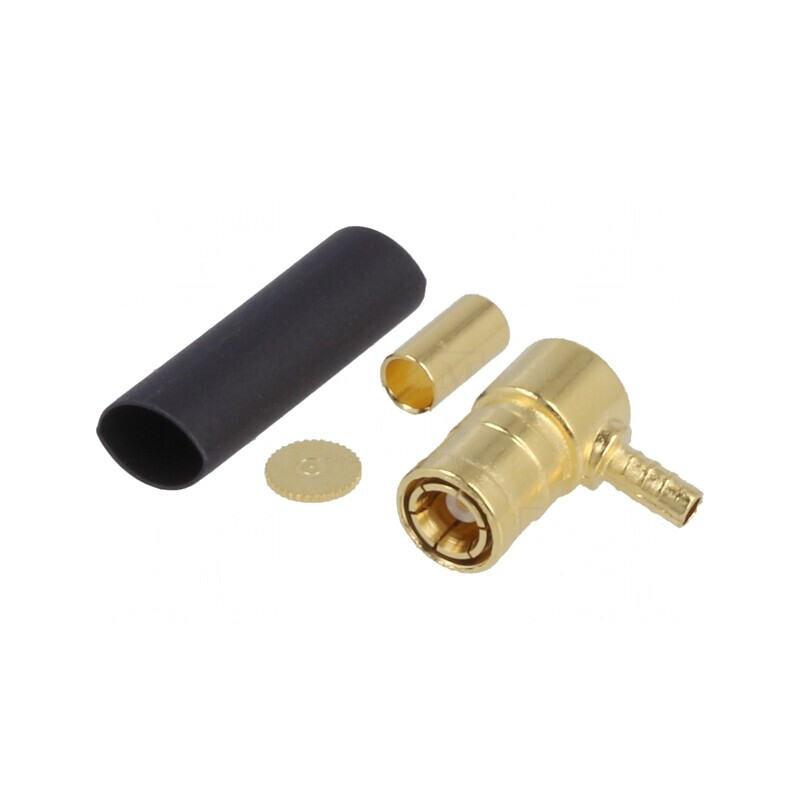 Mufă SMB mamă unghi 90° 50Ω crimpat PTFE aurit | Electronic-mag.ro | Componente Electronice Mufă SMB mamă unghi 90° 50Ω crimpat PTFE aurit | Electronic-mag.ro | Componente Electronice