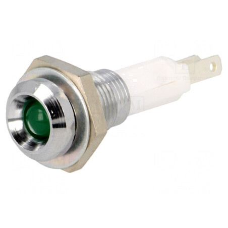 Lampa LED Verde PCB Ø5mm | Electronic-mag.ro | Componente Electronice