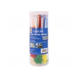 Colier strângere poliamidă 300 bucăți UL94V-2 | Electronic-mag.ro | Componente Electronice