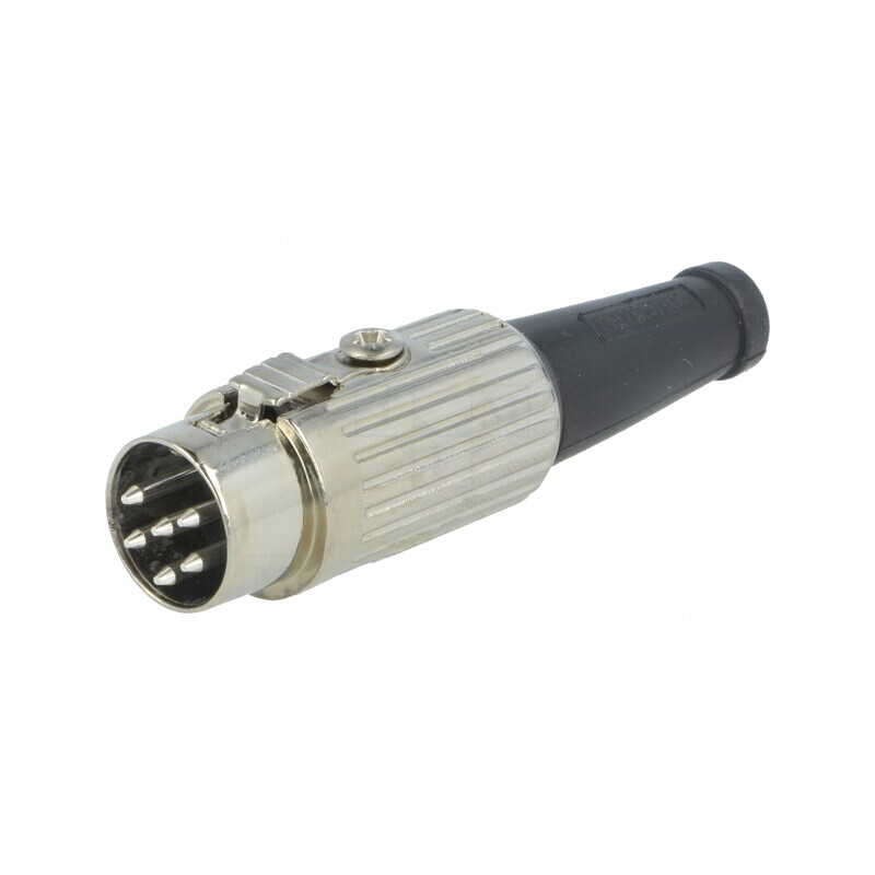 Mufă DIN 6 PIN 240° Drept pe Cablu 34V | Electronic-mag.ro | Componente Electronice Mufă DIN 6 PIN 240° Drept pe Cablu 34V | Electronic-mag.ro | Componente Electronice