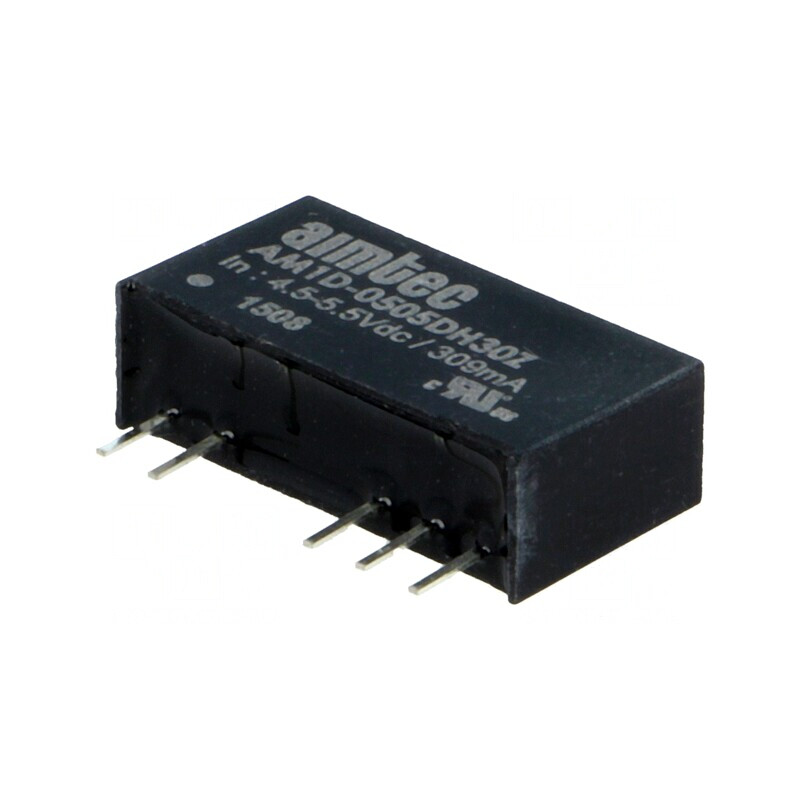 Convertor DC/DC 1W 4.5-5.5V la 5V/-5V SIP7 | Electronic-mag.ro | Componente Electronice