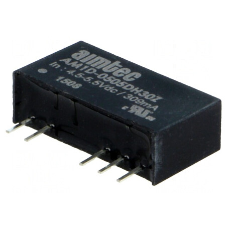Convertor DC/DC 1W 4.5-5.5V la 5V/-5V SIP7 | Electronic-mag.ro | Componente Electronice