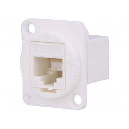 Adaptor RJ45 8P8C Cat 5e Soclu Dual | Electronic-mag.ro | Componente Electronice