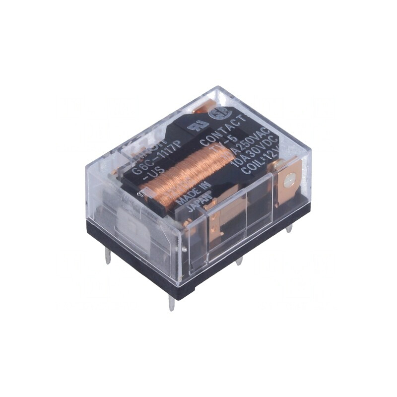 Releu electromagnetic SPST-NO 12VDC 10A 250VAC | Electronic-mag.ro | Componente Electronice Releu electromagnetic SPST-NO 12VDC 10A 250VAC | Electronic-mag.ro | Componente Electronice