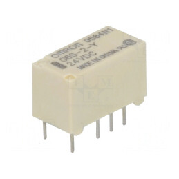 Releu Electromagnetic DPDT 24VDC 2A | Electronic-mag.ro | Componente Electronice
