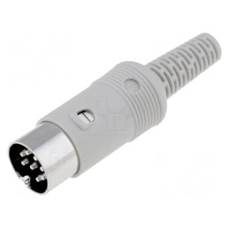 Mufă DIN 8 PIN 270° pe Cablu Lipire | Electronic-mag.ro | Componente Electronice