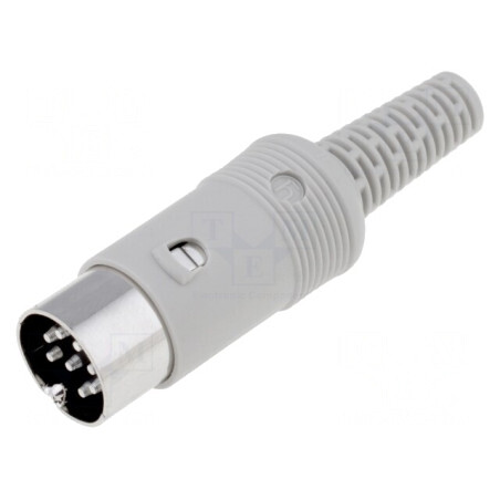 Mufă DIN 8 PIN 270° pe Cablu Lipire | Electronic-mag.ro | Componente Electronice