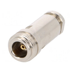 Mufă N mamă 50Ω RG58 PTFE | Electronic-mag.ro | Componente Electronice